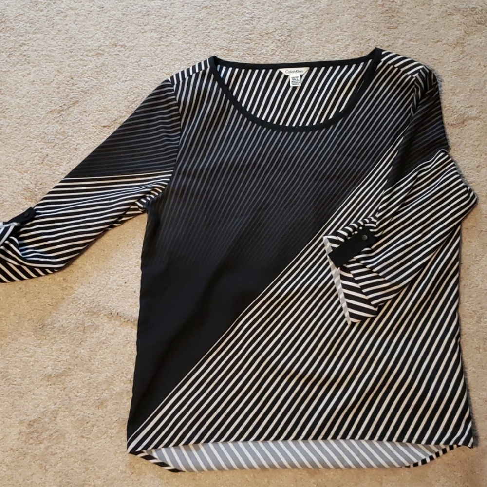 Calvin Klein Striped Top